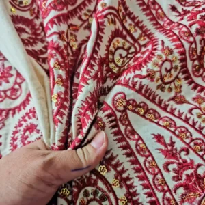 پارچه لینن سوزندوزی هندی طرح 21