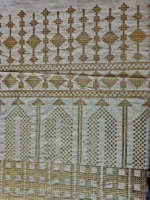 پارچه لینن سوزندوزی هندی طرح 27 - Image 2