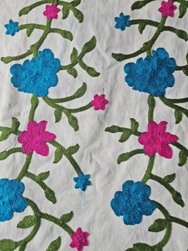 پارچه لینن سوزندوزی طرح 32 - Image 2