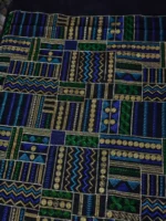 پارچه لینن سوزندوزی هندی طرح 53 - Image 2