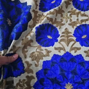 پارچه لینن سوزندوزی هندی طرح 57