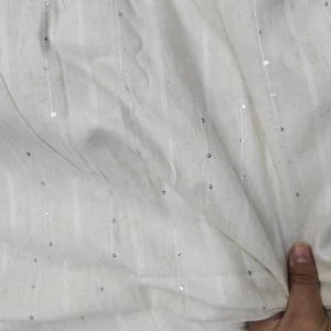 پارچه لینن دیپلمات زری دار طرح 3