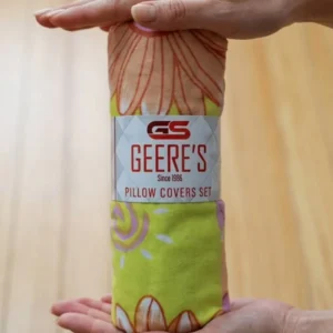 روبالشتی دوتایی فلانل تمام پنبه Geere’s طرح کلاسیک کد 3