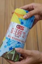 روبالشتی دوتایی فلانل تمام پنبه Geere’s طرح کلاسیک کد 4