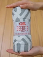 روبالشتی دوتایی فلانل تمام پنبه Geere’s طرح مدرن کد 1