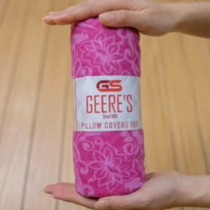 روبالشتی دوتایی فلانل تمام پنبه Geere’s طرح کلاسیک کد 5