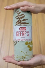 روبالشتی دوتایی فلانل تمام پنبه Geere’s طرح مدرن کد 2