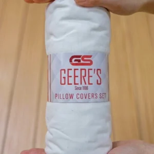 روبالشتی دوتایی فلانل تمام پنبه Geere’s طرح مینیمال کد 3
