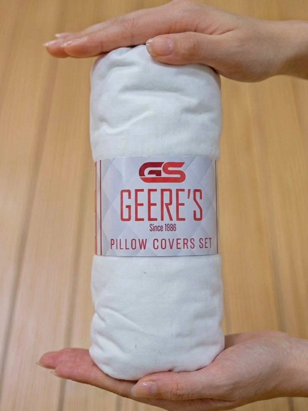 روبالشتی دوتایی فلانل تمام پنبه Geere’s طرح مینیمال کد 3